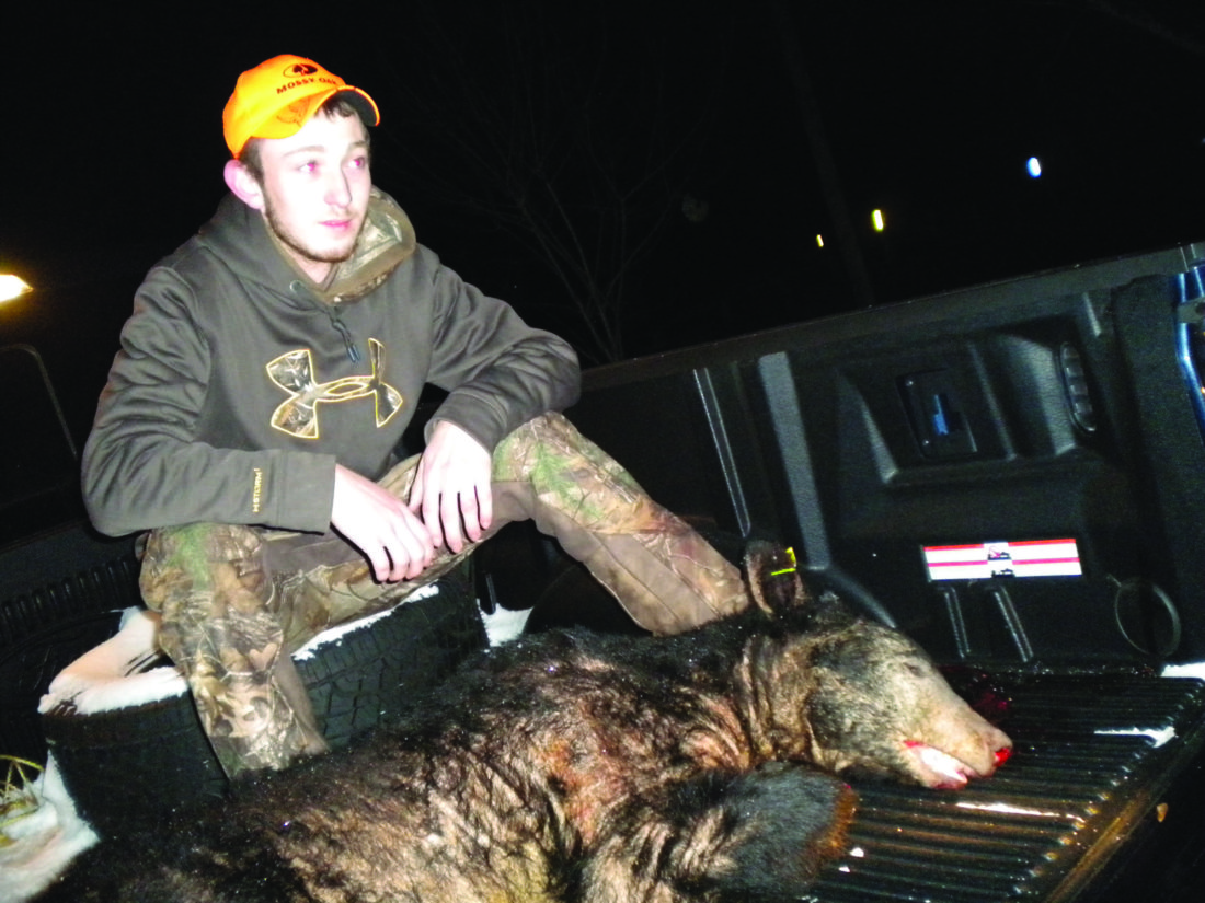 PHOTO PROVIDED
Jimmy Coakley is seen with his mangy bear.