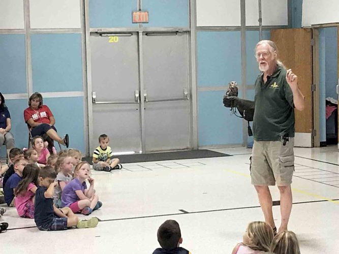 Raptors enrapture students at Worthington Elementary School News