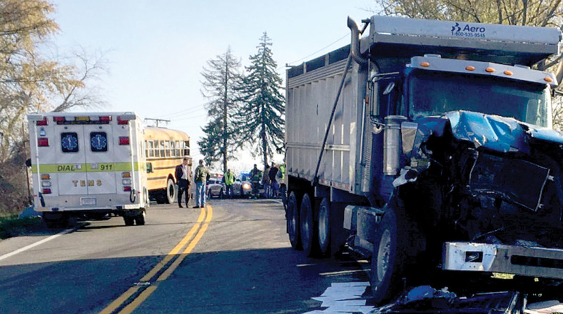 Edison bus hit by dump truck News, Sports, Jobs The Review
