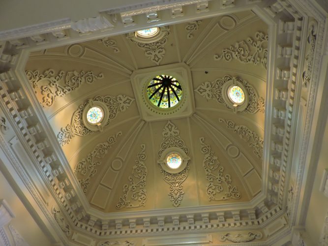 A LIFESIZED statue of 